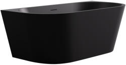 Cerano - Grazia szabadon álló akril kád - matt fekete - 170x80 cm