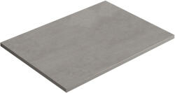 CERANO - Navira Slim mosdólap - betonszürke - 60x46x1, 8 cm