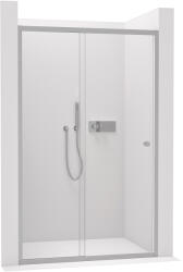 Cerano - Varone POINT bal/jobb oldali tolóajtó zuhanykabinhoz - 6 mm - króm, átlátszó üveg - 90x195 cm