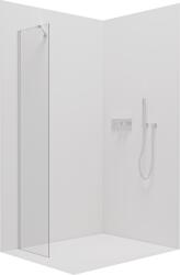 Cerano - Antelo oldalfal B/J - 6 mm - króm, átlátszó üveg - 50x190 cm