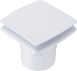 CERANO - Fürdőszobai axiális négyzet alakú ventilátor - 12 W, 100 mm-es csővezeték - fényes fehér (CER-605707)