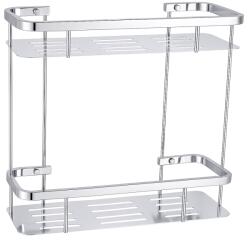 CERANO - Alto fali fürdőszobai polc - króm