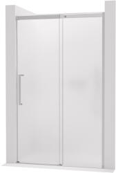 Cerano - Lantono tolóajtó zuhanykabinhoz - jobbos - 8 mm - Soft-Close - króm, matt üveg - 160x195 cm