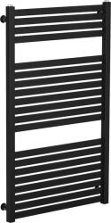 Cerano - Vincenzo fürdőszobai radiátor - oldalsó csatlakozás - 400W - matt fekete - 970x600 mm