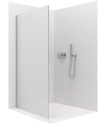 Cerano - Varone oldalfal B/J - 6 mm - króm, matt üveg - 70x195 cm - egy darabból álló fix