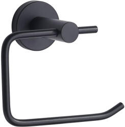 Cerano - Falra szerelhető Lineo WC-papírtartó - matt fekete - cerano - 3 072 Ft