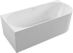 Cerano - Szabadon álló akril kád Aira, bal oldali - fehér fényes felülettel - 170x80 cm