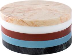 Valerie Objects Suporturi pentru pahare Circles, diametru 21 cm, culori discrete, 5 buc (V9017042)