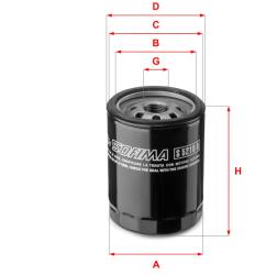 SOFIMA Filtru ulei SOFIMA S 5210 R (S 5210 R) - fixbox
