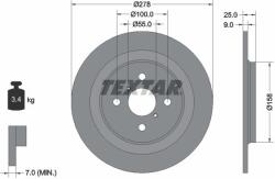 TEXTAR Disc frana TEXTAR 92161900 (92161900) - automobilus