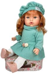 Nines D'Onil Papusa Nines DOnil, Tita Lana, cu sunete, cu parul roscat, cu rochie menta, cu miros de vanilie, 45 cm (4263) Papusa