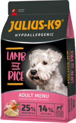 Julius-K9 Hypoallergenic Adult Lamb & Rice (Kis szemcseméret) 12kg