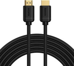 Baseus 2x HDMI kábel 2.0 4K 30Hz, 3D, HDR, 18 Gb/s, 5 m (fekete)