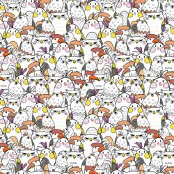 Cardex Vidám madarak mintás csomagolópapír 100x70 cm 50177