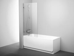 RAVAK BVS1-80 kádparaván króm+transparent (7U840A00Z1)