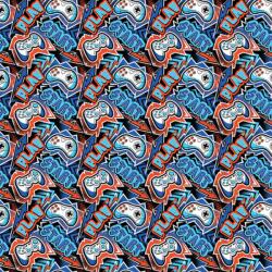 Cardex Gamer kontroller mintás csomagolópapír 100x70 cm 50627