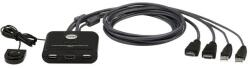 ATEN Превключвател kvm aten cs22hf, Дву портов usb hdmi (cs22hf-at) - zettabytex