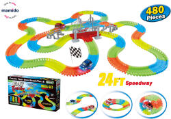 Mamido Glow Tracks autópálya 730 cm (MT1398)