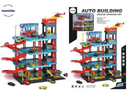 Mamido City Mansion emeletes parkoló autókkal helikopterrel és lifttel (MT1169)