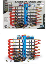 Mamido Nagy többszintes garázs pályával és autókkal Mega XXL (MT1170)