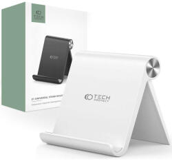 Tech-Protect Z1 univerzális tartó állvány okostelefonhoz és tablethez, fehér