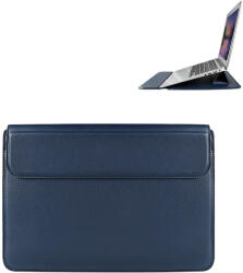 DEVIA MacBook bracket bag Ultra-Thin 13, 3'' waterproof PU leather táska, kék