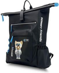 Nimmy Glasses Cool Cat laptop táska, fekete