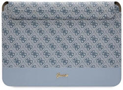 GUESS laptop táska 14" GUCS14PS4SGW blue Comp Sleeve U 4G Stripe Metal Logo, kék