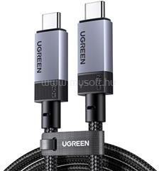 UGREEN L705 adatkábel Type-C - Type-C, 100cm, SÖTÉTSZÜRKE (UGREEN_65175) (UGREEN_65175)