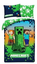 Halantex Minecraft ágyneműhuzat szett - Pixels (MNC-880BL) (MNC-880BL)