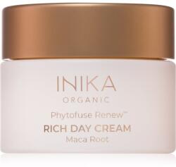 INIKA Organic Phytofuse Renew Rich Day Cream gazdag nappali krém 50 ml