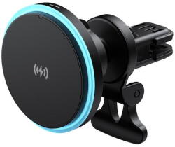 Havit Incarcator auto wireless Havit W3032, Putere 15 W, 3-in-1, Negru (W3032)