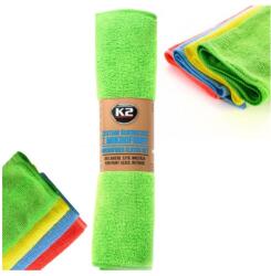 K2 K710 Microfiber Cloths Set, törlõkendõ mikroszálas textil, 30x35cm, (4db) (K710)
