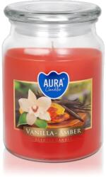 BISPOL Vanilla & Amber ароматна свещ 500ml