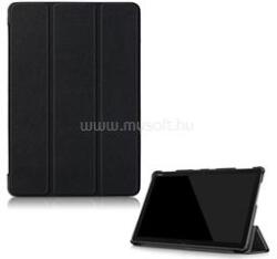 Gigapack Huawei Mediapad M5 10.1 Lite WIFI GIGAPACK Tok álló, bőr hatású aktív FLIP, asztali tartó, FEKETE (GP-80963) (GP-80963)