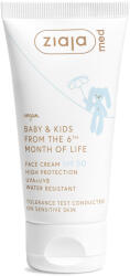 Ziaja Med Baby&Kids, arcra SPF 50 vízálló 50 ml