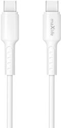 Maxlife MXUC-13 USB-C - USB-C kábel, 1, 0 m, 60W, fehér