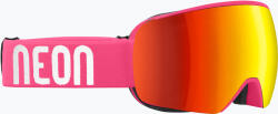 Neon Síszemüveg Neon Beam pink/mirror red