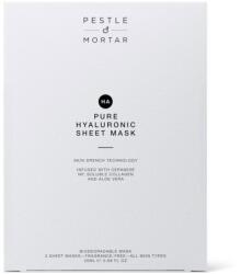 Pestle&mortar Pure Hyaluronic Sheet Mask, 3 darab