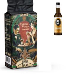 5 to go Pachet cafea macinata, Cafeneaua Parcului, Sinaia 1905, 250g + cadou sirop 50ml, caramel, 5 To Go PCK38600533