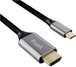 Trust USB 2.0 Type C HDMI Átalakító Fekete 2m 25630 (25630)