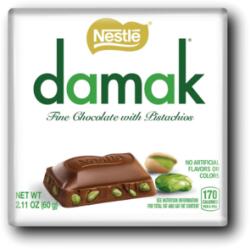 Nestlé Damak Milk Chocolate with Pistachio 60 g