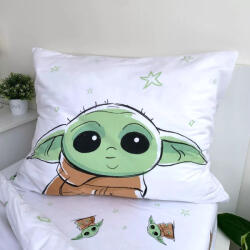 Jerry Fabrics Star Wars ágyneműhuzat baby yoda 140x200cm 70x90cm