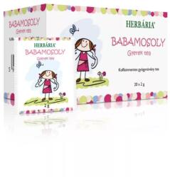 Herbária Babamosoly csipkehús, kamilla- és hibiszkukszvirág tartalmú gyerek tea 20 filter 40 g