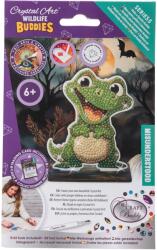 Craft Buddy Set de broderie cu diamante Craft Buddy - Crystal Art Buddies: Aligator, 7 piese (CBCAFGR-31GEN050)