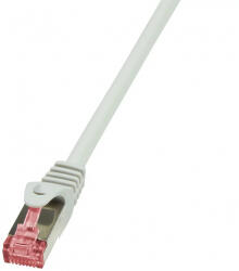 LogiLink PATCH CORD S/FTP LOGILINK Cat6 LSZH cupru 0.25 m gri AWG27 dublu ecranat and CQ2012S and (cq2012s)