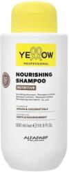 ALFAPARF Milano Yellow Nutritive Șampon nutritiv cu argan și nucă de cocos, 500 ml