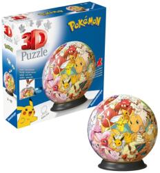 Ravensburger Ravensburger, Pokemon, Ball, puzzle 3D, 73 piese