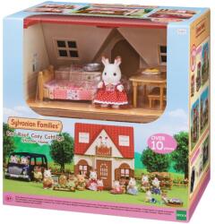 EPOCH Sylvanian Families, Casa rustica primitoare, set de inceput cu figurina, 5242/5303 Figurina