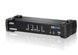 ATEN Switch KVM Aten CS1784A-AT-G, 4x DVI, Black (CS1784A-AT-G)